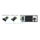 Fortron Source UPS Custos 9X+ 1K Rack/Tower 1000VA/900W, On-line double conversion, USB, RS-232, EPO, 12V/9Ah, 4 min aut