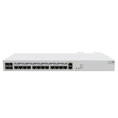 Mikrotik Cloud Core Router 2116-12G-4S+, AL73400 CPU (16-cores), Marvell 98DX3255 switch-chip, 16GB RAM, 4xSFP+ cage, 13