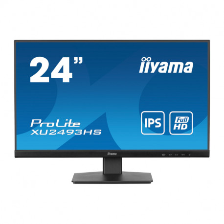 IIYAMA 24" XU2493HS-B6 FHD (1920x1080) IPS, 100Hz, 16:9, 0.5ms, 250 cd/m2, 1300:1, 1xHDMI/DP, zvučnici, crni