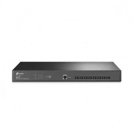 TP-Link 8-Port Omada JetStream Managed preklopnik (Switch) 10GE SFP+ L2+, 8×10G SFP+, RJ45/Micro-USB Console Port, 1U 19