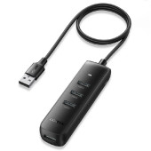 UGREEN 4-portni USB-A HUB 4xUSB-A 3.0, 1m, crni