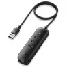 UGREEN 4-portni USB-A HUB 4xUSB-A 3.0, 1m, crni