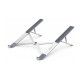 UGREEN stalak za prijenosnik do 17.3", do 5kg, sklopiva, podesiva po visini, siva