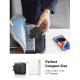 UGREEN GaN Tech zidni punjač 65W, 1×USB-A/3×USB-C, PD3.0/QC4.0+, crni