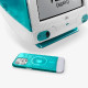 Spigen Classic C1 MagSafe, bondi blue - iPhone 15 Pro (ACS06743)