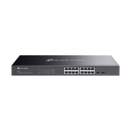 TP-Link Omada JetStream 16-port Gigabit L2+ upravljiv preklopnik (Switch), 16×10/100/1000M RJ45 ports, 2×SFP, 1U 19" rac