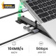 UGREEN X-Kit stalak za prijenosnik 5-u-1 HUB USB Type C - 2x USB 3.2 Gen, HDMI 4K 30 Hz, 3D, SD/microSD čitač