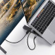 UGREEN X-Kit stalak za prijenosnik 5-u-1 HUB USB Type C - 2x USB 3.2 Gen, HDMI 4K 30 Hz, 3D, SD/microSD čitač