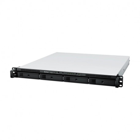 Synology RS822RP+ Rackstation 4-bay NAS server, 2.5"/3.5" HDD/SSD podrška, 2GB DDR3, 4×G-LAN/2×USB3.2/eSATA, Wake on LAN