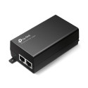 TP-Link PoE+ Injector Adapter, 1×Gbit PoE Port, 1×Gbit Non-PoE Port, 802.3at/af, Data+Power po istom kablu, do 100m, pla