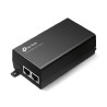 TP-Link PoE+ Injector Adapter, 1×Gbit PoE Port, 1×Gbit Non-PoE Port, 802.3at/af, Data+Power po istom kablu, do 100m, pla