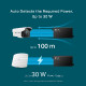 TP-Link PoE+ Injector Adapter, 1×Gbit PoE Port, 1×Gbit Non-PoE Port, 802.3at/af, Data+Power po istom kablu, do 100m, pla