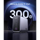 UGREEN Nexode GaN II Tech zidni punjač 300W, 4xUSB-C, 1xUSB-A, PD, sivi