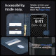 Spigen Wallet S Pro, navy - iPhone 15 Pro Max