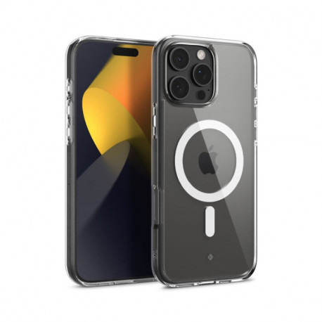 Spigen Caseology Capella MagSafe, clear white - iPhone 16 Pro Max (ACS08052)