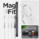 Spigen Ultra Hybrid MagSafe, white - iPhone 16 Plus (ACS08075)