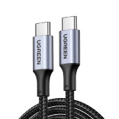 UGREEN USB-C (M) na USB-C (M), 100W, 5A, pleteni kabel MFi, 1.0m