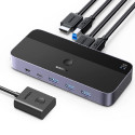 UGREEN KWM switch 3x HDMI, 2x USB-C, 3x USB-A,2x USB-B