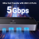 UGREEN KWM switch 3x HDMI, 2x USB-C, 3x USB-A,2x USB-B