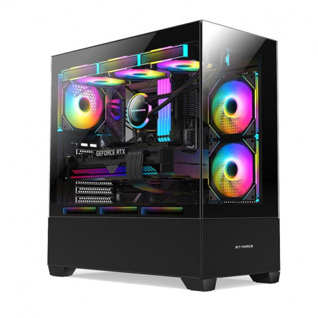 Bit Force Gamer Pro PC R77800X - Ryzen 7 7800X3D, 32 GB DDR5, 1TB SSD, RX 7800 XT 16GB, Wifi, Win 11 Pro