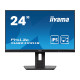 IIYAMA 24" XUB2493HS-B6 FHD (1920×1080) IPS, 100Hz, 16:9, 0.5ms, 250 cd/m2, 1300:1, 1xHDMI/DP, Pivot, zvučnici, crni