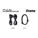 IIYAMA 24" XUB2493HS-B6 FHD (1920×1080) IPS, 100Hz, 16:9, 0.5ms, 250 cd/m2, 1300:1, 1xHDMI/DP, Pivot, zvučnici, crni