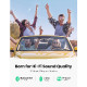 UGREEN FM transmiter za auto LED zaslon, Bluetooth, TF kartica 128 GB, USB-C, 2x USB, Quick charge 3.0, crni