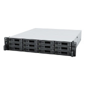 Synology RS2423RP+ RackStation 12-bay NAS server, AMD Ryzen V1780B, 8GB DDR4, Hot-Swap HDD, 2×1GbE/1×10GbE, Link Aggrega