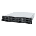 Synology RS2423RP+ RackStation 12-bay NAS server, AMD Ryzen V1780B, 8GB DDR4, Hot-Swap HDD, 2×1GbE/1×10GbE, Link Aggrega