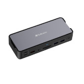Verbatim CDS-15 portni USB-C Pro Docking Station  2 x HDMI | DP | RJ45 | USB-A 3.1 | 2 x USB-A 3.0 | USB-A 2.0 | 2 x USB
