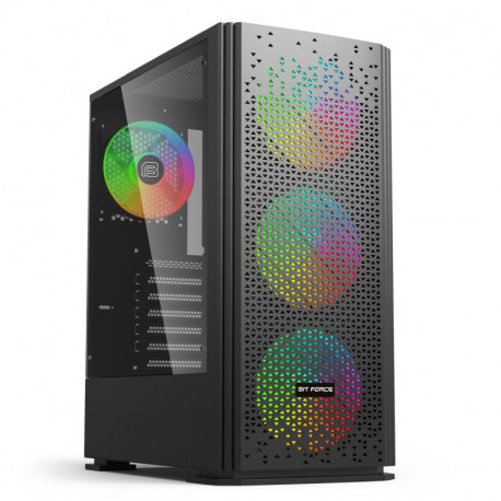 Bit Force GAMER PC R74060, Ryzen 7 5700XD3, 32GB DDR4, 1TB SSD, RTX 4060, WiFi, W11P