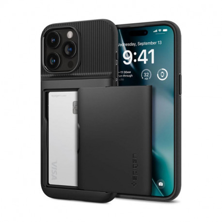 Spigen Slim Armor CS, black - iPhone 15 Pro Max (ACS06589)
