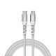 Verbatim Sync & Charge Magnetic kabel USB-C na USB-C 100W 120 cm - sivi