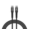 Verbatim Sync & Charge Magnetic kabel USB-C na USB-C 60W 120 cm - crni