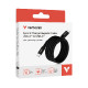 Verbatim Sync & Charge Magnetic kabel USB-C na USB-C 60W 120 cm - crni