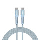 Verbatim Sync & Charge Magnetic kabel USB-C na USB-C 60W 120 cm - plavi