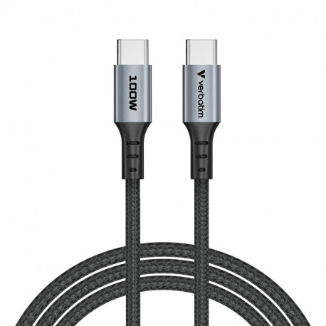 Verbatim Sync & Charge kabel USB-C na USB-C 100W, 120 cm