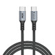 Verbatim Sync & Charge kabel USB-C na USB-C 60W 120 cm