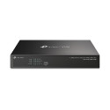 TP-Link PoE+ Network video snimač, 8 kanala, 8x10/100 Mbps PoE+ Ports, H.265+/H.265/ H.264+/H.264, 8MP, 10TB HDD, 1×SATA