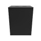 Canovate 18U 600x450x898 SINGLE zidni ormar s bočnim stranama koje se mogu otvoriti izvana, crni (WS3O-9-186DF)