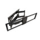 Roline VALUE zidni nosač za TV 60"-120", udaljenost od zida 75mm-703mm, nosivost 120kg, crni