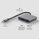 TP-Link 3-portni USB-C HUB 1xUSB-A, 1xUSB-C PD, 1x HDMI 4K 60Hz, crni 