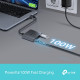 TP-Link 3-portni USB-C HUB 1xUSB-A, 1xUSB-C PD, 1x HDMI 4K 60Hz, crni 