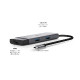 TP-Link 5-portni USB-C HUB 2xUSB-A, 1xUSB-C, 1xUSB-C PD, 1x HDMI 4K 60Hz, crni 