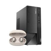 Lenovo ThinkCentre NEO 50t Gen 4 + 1MORE In-Ear bežične slušalice, Intel i5-13400, 16GB DDR4, 1TB SSD, UHD 730, DVDRW, V