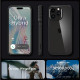 Spigen Crystal Hybrid, matte black - iPhone 15 Pro Max (ACS06449)