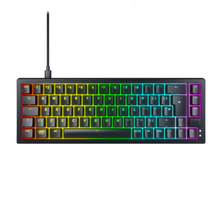 Cherry XTRFY K5V2 compact 65% mehanička tipkovnica, MX red, USB, crna
