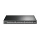 TP-Link Omada JetStream 48-port Gigabit L2 Smart PoE+ preklopnik, 48×10/100/1000 RJ45 ports, 4×SFP Gigabit, 1×RJ45 conso