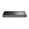 TP-Link Omada JetStream 48-port Gigabit L2 Smart PoE+ preklopnik, 48×10/100/1000 RJ45 ports, 4×SFP Gigabit, 1×RJ45 conso