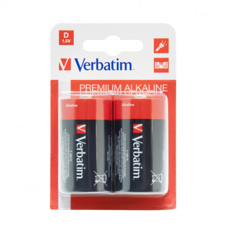 Verbatim D-LR20 Mono alkalna baterija (2 komada)